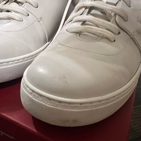 Salvatore Ferragamo Authentic Fasano Lace Up Sneaker (Women) - Picture 10 of 16